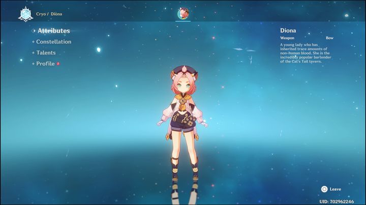 One of the most recommended weapons for Diona, will be a Sarcificial Bow - Genshin Impact: Diona (Cryo) - best builds - Cryo - Genshin Impact Guide