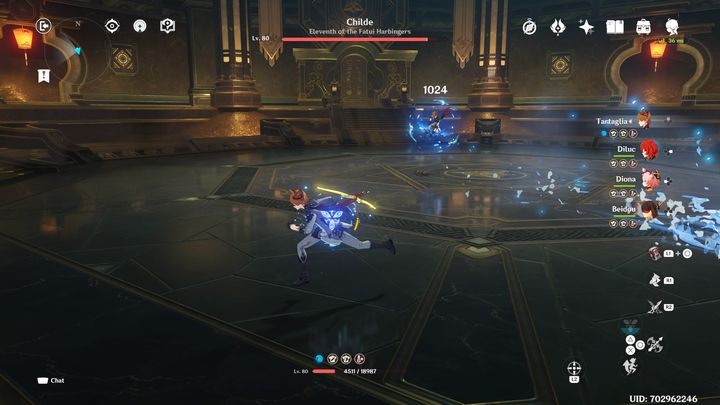 Remember that Childe performs one attack, waits for a while, and then repeats the same attack - Genshin impact: How to beat Childe boss? - Bosses - Genshin Impact Guide