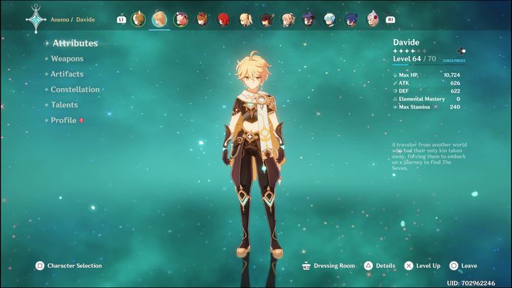 Traveler is a 5-star and also the main hero of the game who can additionally choose his element - Genshin Impact: Traveler - best builds (Anemo) - Anemo - Genshin Impact Guide