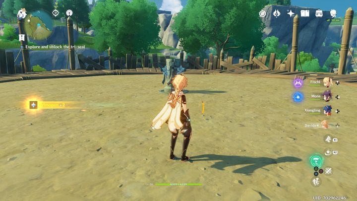 Once you have defeated all enemies in the arena within the allotted time, open all the crates that are in the arena - Genshin Impact: Tri-seal - how to unlock? - FAQ - Genshin Impact Guide