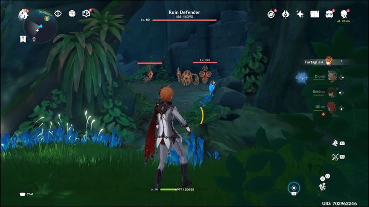 When you destroy all the Stone Pillar Seals, the connection will be broken, and the inactive enemy will wake up and begin to attack you - Genshin impact: Stone Pillar Seal - how to destroy? - FAQ - Genshin Impact Guide