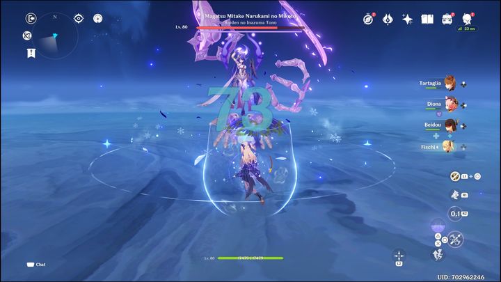 Unfortunately, no matter what you do, you'll have to face the real form of Raiden Shogun - Genshin impact: How to beat Raiden Shogun boss? - Bosses - Genshin Impact Guide