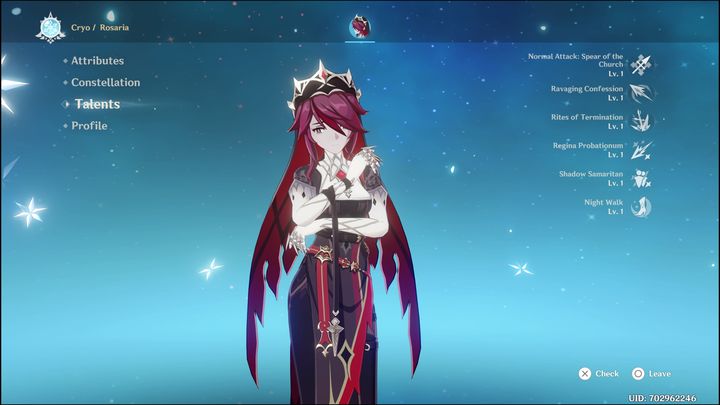 When it comes to weapons, the best choice will be Staff of Homa - Genshin Impact: Rosaria - best builds (Cryo) - Cryo - Genshin Impact Guide