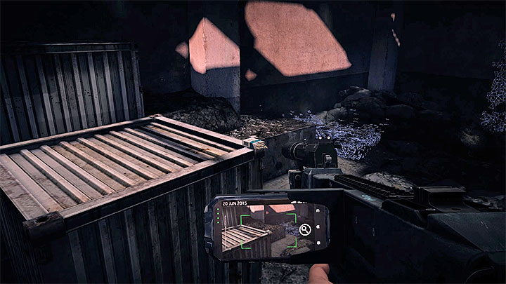 Scan the cigarettes - Reach Jasper before he gets murdered | Black | Walkthrough - Black - Get Even Game Guide