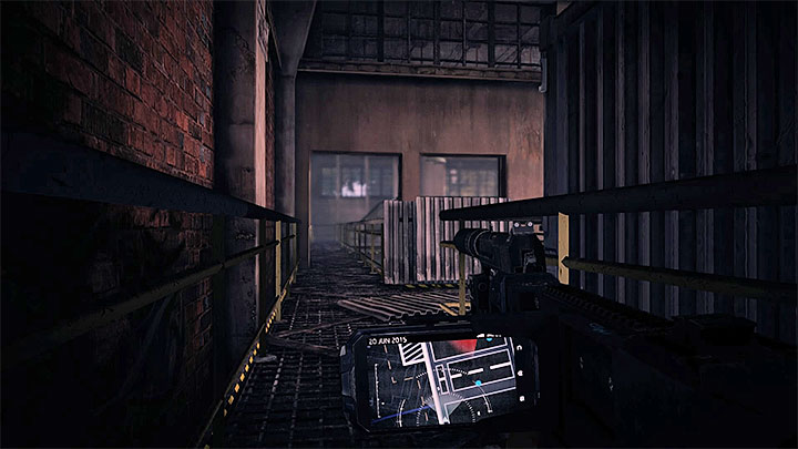 Sneak on the balconies while staying close to the left wall of the building - Reach Jasper before he gets murdered | Black | Walkthrough - Black - Get Even Game Guide