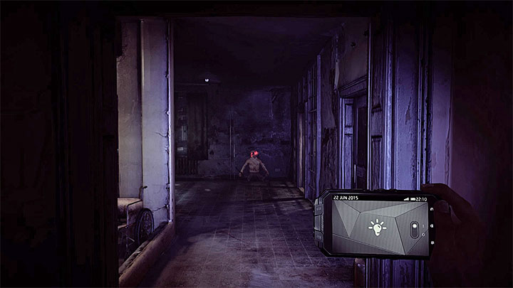 A patient may attack you as soon as you open one of the gates - Further exploration of the C building | Black | Walkthrough - Black - Get Even Game Guide