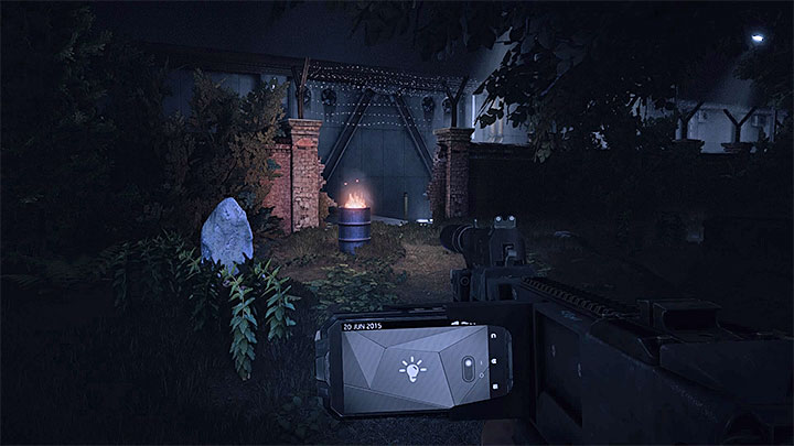 Head towards the northern park exit - The interrogation of Rose Atkins | Black | Walkthrough - Black - Get Even Game Guide