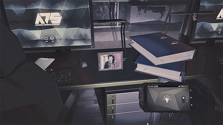 Forth photo - How to deal with the electronic door lock in the ADS HQ? - Solving the puzzles - Get Even Game Guide