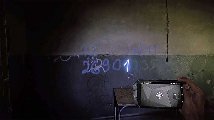 The first digit - How to deal with the electronic door in the asylum (Black)? - Solving the puzzles - Get Even Game Guide