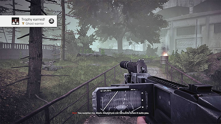 The moment of getting the trophy - Ghost Warrior | Trophy Guide - Trophy Guide - Get Even Game Guide