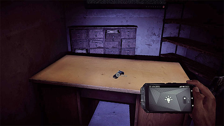 The last, third, clip is also in the area and you can find it lying on the desk presented in the picture - Locked and Loaded | Trophy Guide - Trophy Guide - Get Even Game Guide