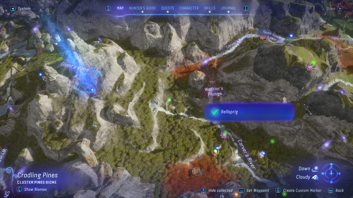 2 - Avatar Frontiers of Pandora: All Bellsprigs - Clouded Forest - Avatar Frontiers of Pandora: Secrets and Collectibles - Avatar Frontiers of Pandora Guide