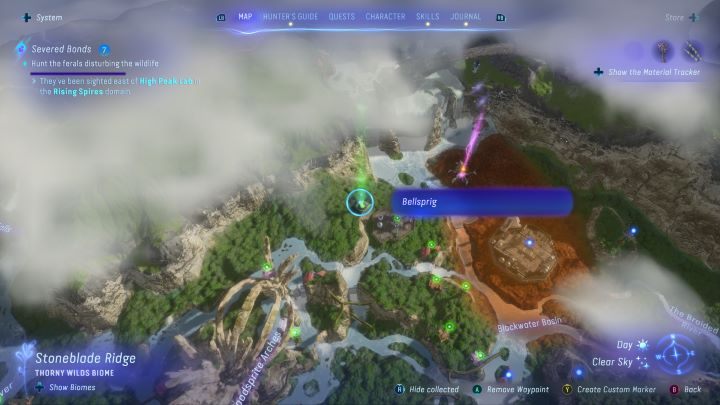 75 - Avatar Frontiers of Pandora: All Bellsprigs - Kinglor Forest - Avatar Frontiers of Pandora: Secrets and Collectibles - Avatar Frontiers of Pandora Guide