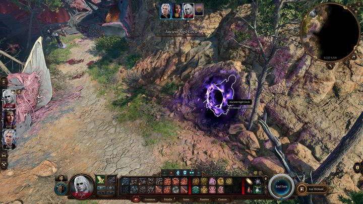 Your next objective is a purple portal, east of the room with the dying flayer, next to a path strewn with goblin corpses - Baldurs Gate 3: Removing the Parasite walkthrough - Baldurs Gate 3: Act 1 - Baldurs Gate 3 Guide, Walkthrough