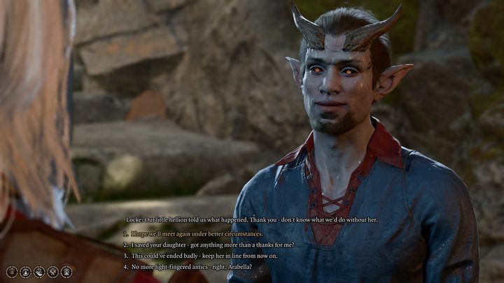 After solving the situation, return to Arabella's parents - Baldurs Gate 3: Childs trial walkthrough - Baldurs Gate 3: Act 1 - Baldurs Gate 3 Guide, Walkthrough