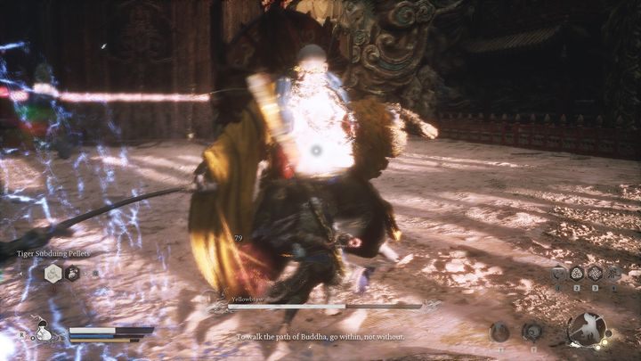 Yellowbrow has no other new moves in this phase - Black Myth Wukong: How to defeat boss Yellowbrow? - Chapter 3 - Black Myth Wukong Guide