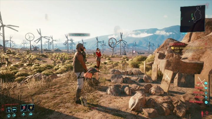 This mission will begin with a conversation with Mitch at the burial site - Cyberpunk 2077: Ill Fly Away walkthrough - Cyberpunk 2077: Exploration Side missions - Cyberpunk 2077 Guide