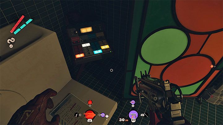 You must reach the upper floor of the castle - you can walk around the dance floor from the other side or teleport yourself - Deathloop: How to unmask Aleksis? - FAQ - Deathloop Guide