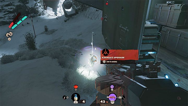 Defeated Julianna Blake leaves behind random power or power upgrade - Deathloop: Julianna Blake - boss, how to beat? - Bosses (Visionaries) - Deathloop Guide