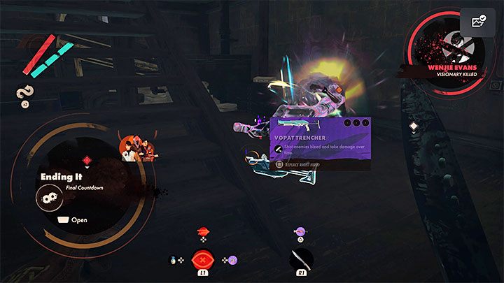 In the case of subsequent killings, the rewards are similar to those of other Visionaries - Deathloop: Dr. Wenjie Evans - boss, how to beat? - Bosses (Visionaries) - Deathloop Guide