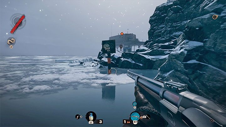 This is another serious environmental hazard because the controlled character can't swim - Deathloop: Beginners Guide - Basics - Deathloop Guide