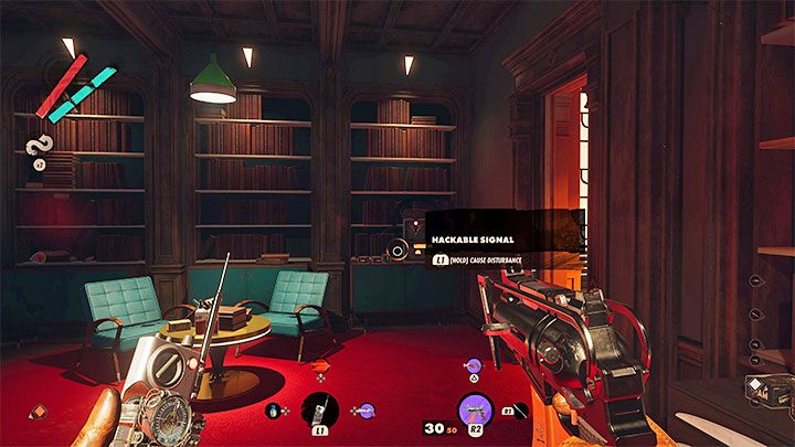 5) devices to distract enemies - They can appear in different forms, but their common feature is that after hacking, they will start to make sounds, and there is a chance that they will attract surrounding enemies - Deathloop: Hacking - Basics - Deathloop Guide