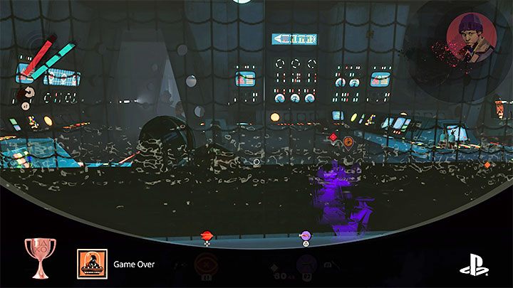 Set Charlie as the Invader You can stay in this room and wait until Charlie is killed by other opponents from the castle (he's become a target for them) - Deathloop: Game Over - trophy, how to get? - Trophy Guide - Deathloop Guide