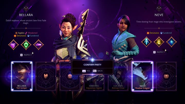 You need to press a specific button when confirming the quest in order to be taken to a menu where your previously unlocked companions will be available - Dragon Age Veilguard: How to change team composition? - Dragon Age Veilguard: Exploration and characters - Dragon Age Veilguard Guide