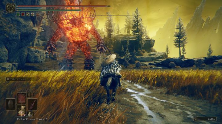 A separate marker shows where you encounter these unique flaming enemies appearing in the DLC - Shadow of the Erdtree: Interactive map - Elden Ring: Interactive Maps - Elden Ring Guide