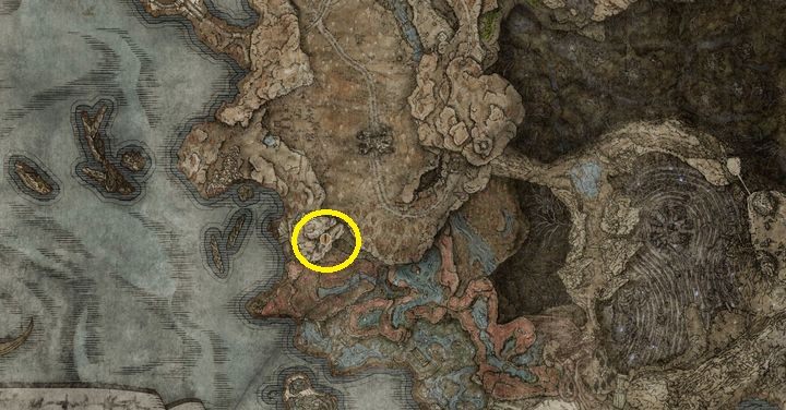 Next to the Church of Benediction on the cliff - Shadow of the Erdtree: New weapons - Shadow of the Erdtree: Basics - Elden Ring Guide