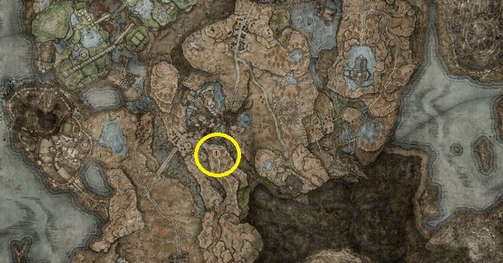 Check the corpse found next to the road near the entrance to Castle Ensis - Shadow of the Erdtree: New weapons - Shadow of the Erdtree: Basics - Elden Ring Guide