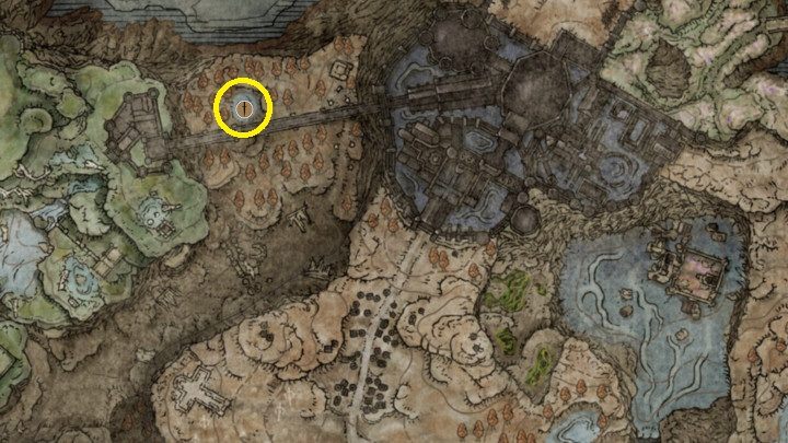 Find a small pool of water west of Taylew’s Ruined Forge - Shadow of the Erdtree: New weapons - Shadow of the Erdtree: Basics - Elden Ring Guide