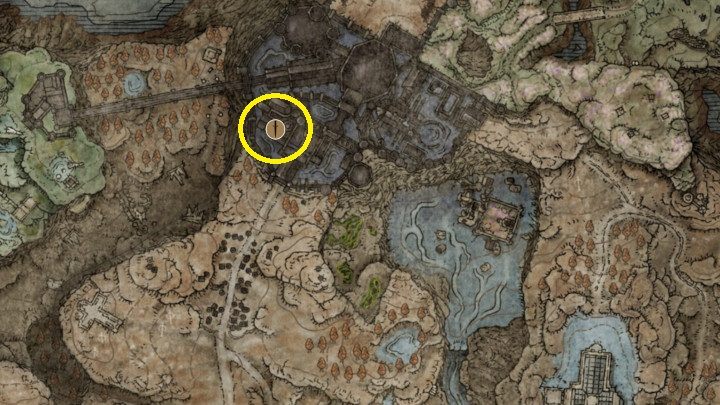 The weapon can be found in the armory in the southwestern part of the fortress, to the left of the main square - Shadow of the Erdtree: New weapons - Shadow of the Erdtree: Basics - Elden Ring Guide