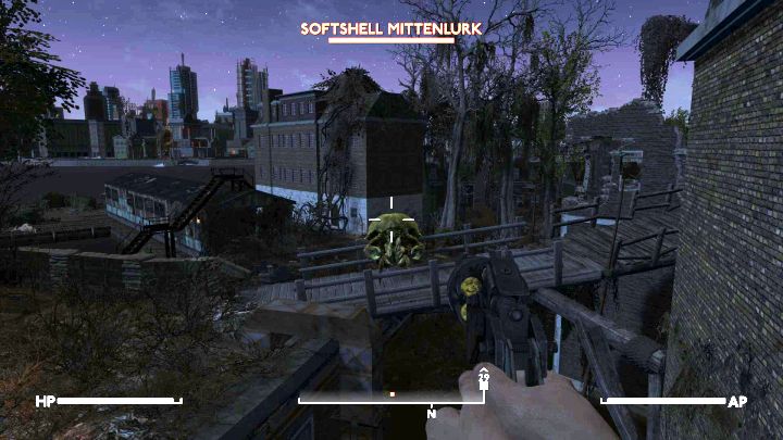 A bigger monster, the Softshell Mittenlurk, may stand in your way - attack it with firearms and aim at the exposed parts of the creature's body (e - Fallout London: Where to find Archie in Rotherhithe (Lands of the Seraph quest)? - Fallout: London: Walkthrough - Fallout London Guide