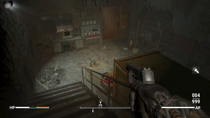 Continue your journey until you come across a room with a terminal and buttons - Fallout London: How to get to Angel Lab? - Fallout: London: Walkthrough - Fallout London Guide