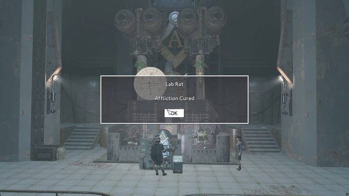 After defeating the Super Clones, quickly go to the other end of the room and activate the machinery - Fallout London: How to get to Angel Lab? - Fallout: London: Walkthrough - Fallout London Guide