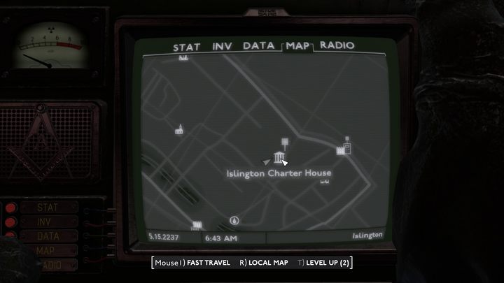 The headquarters of the dangerous Miller, Charter House, is in Islington - Fallout London: How to get leader letters? - Fallout: London: Walkthrough - Fallout London Guide