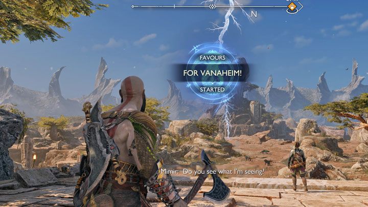 This activity starts automatically as you enter The Crater - you'll see a dragon in the distance and reaching its lair is one of the objectives - God of War Ragnarok: The Plains, Vanaheim - secrets, collectibles - God of War Ragnarok: Vanaheim - God of War Ragnarok Guide