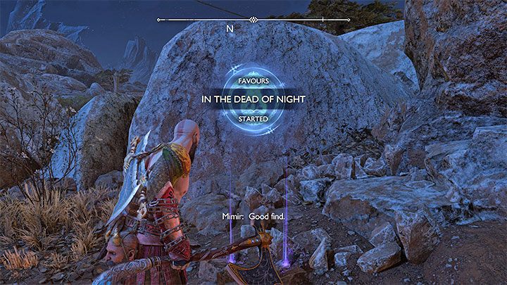 This side quest starts after reaching the western part of the region and finding traces of the Dreki monster - God of War Ragnarok: The Plains, Vanaheim - secrets, collectibles - God of War Ragnarok: Vanaheim - God of War Ragnarok Guide