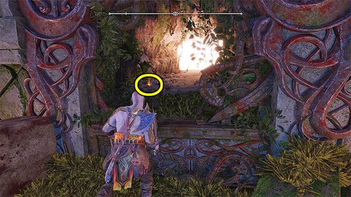 The secret is located north of the Wishing Well - God of War Ragnarok: The Plains, Vanaheim - secrets, collectibles - God of War Ragnarok: Vanaheim - God of War Ragnarok Guide