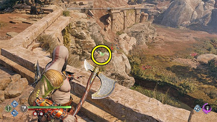 This raven is on the rocks in the north-western part of the region - God of War Ragnarok: The Plains, Vanaheim - secrets, collectibles - God of War Ragnarok: Vanaheim - God of War Ragnarok Guide