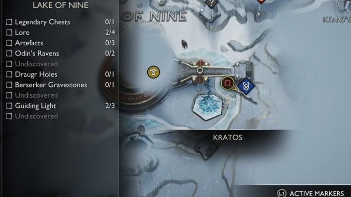 5 - God of War Ragnarok: Lake of Nine, Midgard - secrets, collectibles - God of War Ragnarok: Midgard - God of War Ragnarok Guide