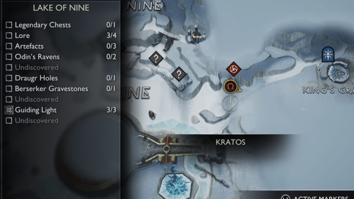 12 - God of War Ragnarok: Lake of Nine, Midgard - secrets, collectibles - God of War Ragnarok: Midgard - God of War Ragnarok Guide