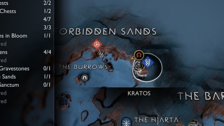 11 - God of War Ragnarok: The Forbidden Sands, Alfheim - secrets, collectibles - God of War Ragnarok: Alfheim - God of War Ragnarok Guide