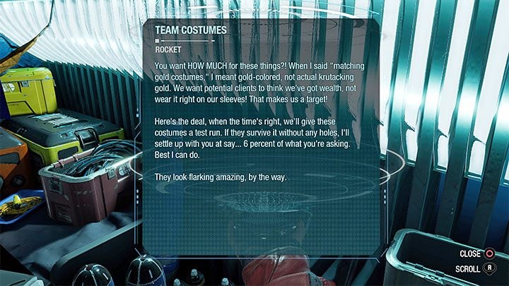 Secrets in the game Guardians of the Galaxy are divided into four main categories - Guardians of the Galaxy: All secrets - list - Secrets & Collectibles - Guardians of the Galaxy Guide