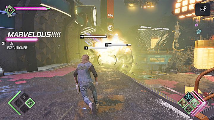 The Executioner ability can be selected from the ability menu - Guardians of the Galaxy: Trophies/Achievements - list - Trophy Guide - Guardians of the Galaxy Guide