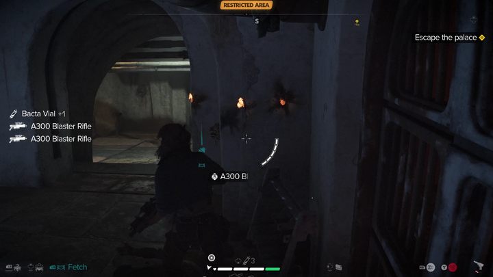 You must fight your way out of the palace - Star Wars Outlaws: Partners - walkthrough - Tatooine - Star Wars Outlaws Guide