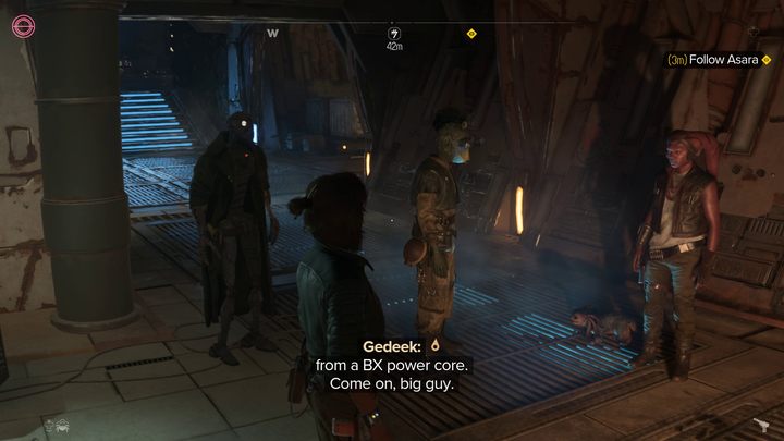 After meeting Asara and a short cut-scene, Kay and her companions will make their way to the rebel base - Star Wars Outlaws: Legacy - walkthrough - Epilogue - Star Wars Outlaws Guide