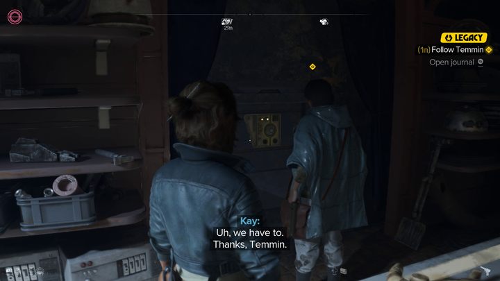 After a short cut--scene, the mechanic will send you on a journey through the tunnels to a forgotten droid factory that once belonged to the Separatists - Star Wars Outlaws: Legacy - walkthrough - Epilogue - Star Wars Outlaws Guide