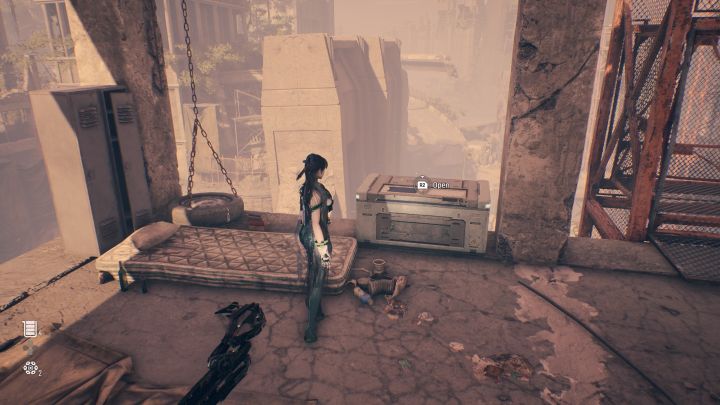 6 - Stellar Blade: Crane puzzle in Construction Zone on Eidos 7 - Puzzles - Stellar Blade Guide